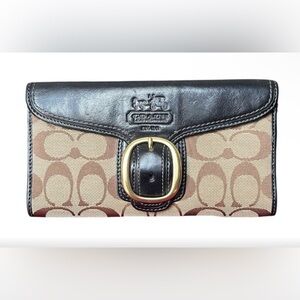 Coach Bleecker Signature C Wallet